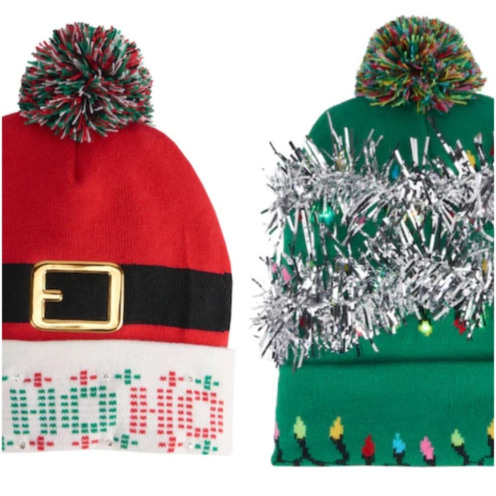 Holiday Light-up Beanies!